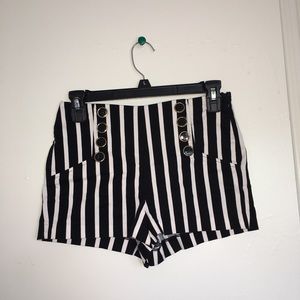 Forever 21 stripped shorts